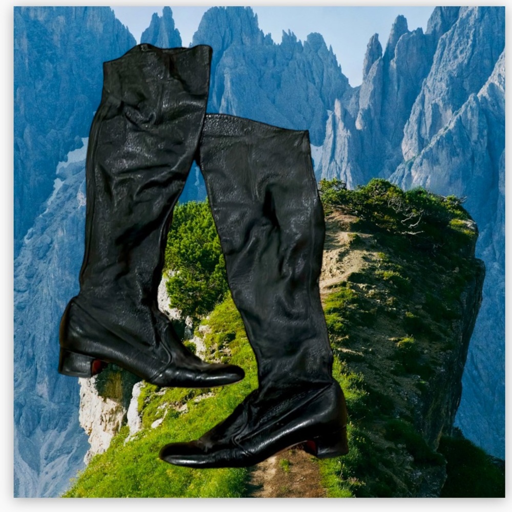 Lautre Chose Italian Leather Boots
